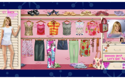 Lizzie McGuire Outfit Builder Game